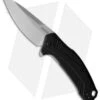 Kershaw Link Drop Point Flipper Knife Black Aluminum (3.25" Stonewash 20CV) -Kershaw Kershaw Link LL Black BHQ 154172 jr