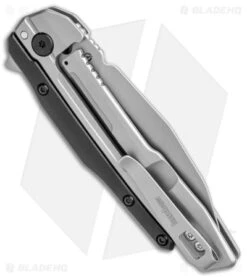 Kershaw Lithium Reverse Tanto Spring Assisted Knife Black GFN (3.25" BB) 2049 -Kershaw Kershaw Lithium Reverse Tanto SA Black GFN BB BHQ 139781 jr side