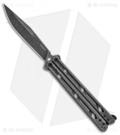 Kershaw 33 Kershaw Lucha Balisong Butterfly Knife Blackwash (4.5" Blackwash)