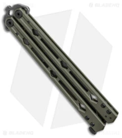 Kershaw -Kershaw Kershaw Lucha Balisong Butterfly OD Green Blackwash 5150ODBW BHQ 117072 jr spine