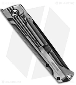 Kershaw Noventa Frame Lock Knife Stainless Steel (3.3" Black/Satin Two-Tone) -Kershaw Kershaw Lucid TT BHQ 176292 jr side