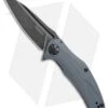 Kershaw Natrix A/O Knife Gray G-10 (3.25" BlackWash) 7007GRYBW -Kershaw Kershaw Natrix AO Gray G10 Blackwash BHQ 82057 er