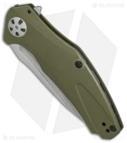 Kershaw Natrix A/O Sub-Frame Lock Knife OD Green G-10 (3.25" Stonewash) 7007OL 8 Kershaw Natrix A/O Sub-Frame Lock Knife OD Green G-10 (3.25" Stonewash) 7007OL -Kershaw Kershaw Natrix AO OD Green G10 SW BHQ 79760 er spine