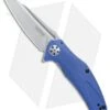 Kershaw Natrix A/O Sub-Frame Lock Knife Blue G-10 (3.25" Stonewash) 7007BLU -Kershaw Kershaw Natrix AO blue G10 SW BHQ 79759 er