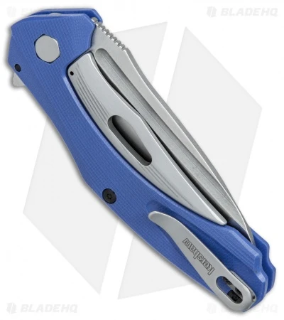 Kershaw Natrix A/O Sub-Frame Lock Knife Blue G-10 (3.25" Stonewash) 7007BLU 4 Kershaw Natrix A/O Sub-Frame Lock Knife Blue G-10 (3.25" Stonewash) 7007BLU - Image 2
