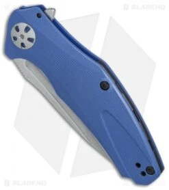 Kershaw Natrix A/O Sub-Frame Lock Knife Blue G-10 (3.25" Stonewash) 7007BLU 8 Kershaw Natrix A/O Sub-Frame Lock Knife Blue G-10 (3.25" Stonewash) 7007BLU -Kershaw Kershaw Natrix AO blue G10 SW BHQ 79759 er spine