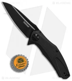 Kershaw Natrix Sub-Frame Lock Knife Black G-10 (3.25" Black) 7007BLK -Kershaw Kershaw Natrix Black G10 black BHQ 80569 jr bottlecap