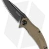 Kershaw Natrix Sub-Frame Lock A/O Knife Tan G-10 (3.25" Black Stonewash) -Kershaw Kershaw Natrix FL AO Tan Black BHQ 119806 jr
