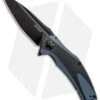 Kershaw Natrix XL Sub-Frame Lock Knife Blue G-10/CF (3.75" Black) 7008CFBLK -Kershaw Kershaw Natrix Sub FL Carbo Blue CF KS7008CFBLK BHQ 92438 jr