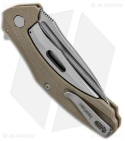 Kershaw Natrix Sub-Frame Lock Knife Tan G-10 (3.25" Stonewash) 7007TAN 8 Kershaw Natrix Sub-Frame Lock Knife Tan G-10 (3.25" Stonewash) 7007TAN -Kershaw Kershaw Natrix Sub FL Tan G 10 SW KS7007TAN BHQ 88101 jr side