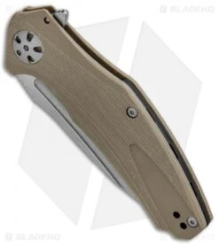 Kershaw Natrix Sub-Frame Lock Knife Tan G-10 (3.25" Stonewash) 7007TAN 7 Kershaw Natrix Sub-Frame Lock Knife Tan G-10 (3.25" Stonewash) 7007TAN -Kershaw Kershaw Natrix Sub FL Tan G 10 SW KS7007TAN BHQ 88101 jr spine