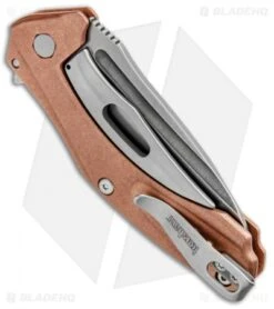 Kershaw Mini Natrix Sub-Frame Lock Knife Copper (2.75" Stonewash) 7006CU 11 Kershaw Mini Natrix Sub-Frame Lock Knife Copper (2.75" Stonewash) 7006CU -Kershaw Kershaw Natrix Sub Frame Copper SW 7006CU BHQ 80567 jr side