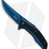 Kershaw Outright A/O Frame Lock Knife Blue/Black G-10 (3" Blue) 8320 -Kershaw Kershaw Outright AO FL Blue Black G 10 Blue 8320 BHQ 80595 jr