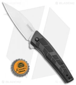 Kershaw Rhetoric Assisted Opening Knife Black GFN (3" Bead Blast) -Kershaw Kershaw Rhetoric A O 1342X BHQ 112279 LS Bottlecap