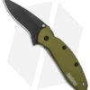 Kershaw Scallion Assisted Opening Knife Olive (2.25" Black) 1620OLBLK -Kershaw Kershaw Scallion Assisted Opening Knife Olive 2in Black BHQ 11769 td