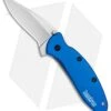 Kershaw Scallion Assisted Opening Knife Navy Blue (2.25" Bead Blast) 1620NB -Kershaw Kershaw Scallion Assisted Opening Navy Blue BB 1620NB BHQ 14803 jr
