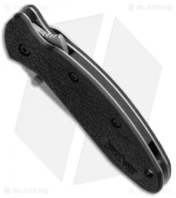 Kershaw Scallion Assisted Opening Knife Black GRN (2.25" Bead Blast) 1620 6 Kershaw Scallion Assisted Opening Knife Black GRN (2.25" Bead Blast) 1620 -Kershaw Kershaw Scallion Black GFN BB 1620 BHQ 0082 jr spine