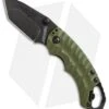 Kershaw Shuffle II Tanto Liner Lock Knife OD Green (2.25" BlackWash) 8750TOLBW -Kershaw Kershaw Shuffle 2 tanto OD Green blackwash BHQ 52218 er