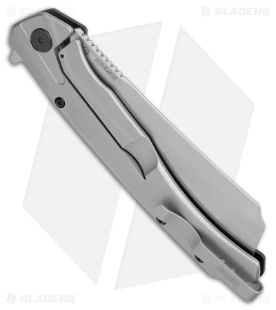 Kershaw Strata Cleaver Frame Lock Knife Black G-10 (4" Stonewash) 2078 5 Kershaw Strata Cleaver Frame Lock Knife Black G-10 (4" Stonewash) 2078 - Image 3