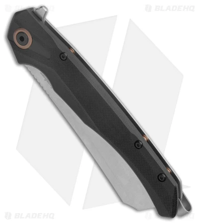 Kershaw Strata Cleaver Frame Lock Knife Black G-10 (4" Stonewash) 2078 4 Kershaw Strata Cleaver Frame Lock Knife Black G-10 (4" Stonewash) 2078 - Image 2