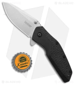 Kershaw Swerve Assisted Opening Knife Black (3" Stonewash) 3850 9 Kershaw Swerve Assisted Opening Knife Black (3" Stonewash) 3850 -Kershaw Kershaw Swerve Assisted OPening Knife SW BHQ 14801 jr bottlecap