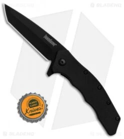 Kershaw Thicket Tanto Assisted Opening Knife Black GFN (Black Plain) 1328 9 Kershaw Thicket Tanto Assisted Opening Knife Black GFN (Black Plain) 1328 -Kershaw Kershaw Thicket Tanto Black GFN Black Plain BHQ 83239 er bottlecap