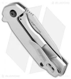 Kershaw Valve Frame Lock Knife Bead Blast Stainless Steel (2.25" Stonewash) 1375 -Kershaw Kershaw Valve FL BB SS SW 1375 BHQ 106041 jr side