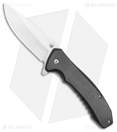 Kershaw Wire Spring Assisted Liner Lock Knife Carbon Fiber/G10 (3.25" Satin) 3 Kershaw Wire Spring Assisted Liner Lock Knife Carbon Fiber/G10 (3.25" Satin)