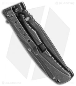 Kershaw Manifold Assisted Opening Flipper Knife (3.5" BlackWash) 1303BW -Kershaw kershaw 1303bw side