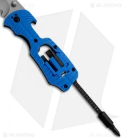 Kershaw Select Fire Knife Blue Multi-Tool (3.375" Bead Blast Plain) 1920BLSTWM 7 Kershaw Select Fire Knife Blue Multi-Tool (3.375" Bead Blast Plain) 1920BLSTWM -Kershaw kershaw 1920blstwmx blue manual multi function open