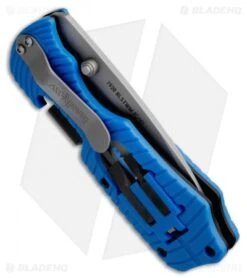 Kershaw Select Fire Knife Blue Multi-Tool (3.375" Bead Blast Plain) 1920BLSTWM 6 Kershaw Select Fire Knife Blue Multi-Tool (3.375" Bead Blast Plain) 1920BLSTWM -Kershaw kershaw 1920blstwmx blue manual multi function side