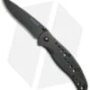 Kershaw Vapor II Frame Lock Knife Black SS (3.5" Black Plain) 1 Kershaw Vapor II Frame Lock Knife Black SS (3.5" Black Plain) -Kershaw kershaw black vapor ii serr 1650blk BHQ 37586 dl