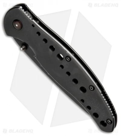 Kershaw Vapor II Frame Lock Knife Black SS (3.5" Black Plain) 4 Kershaw Vapor II Frame Lock Knife Black SS (3.5" Black Plain) - Image 2