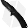 Kershaw Cryo Assisted Opening Knife (2.75" Black Serr) 1555BLKST