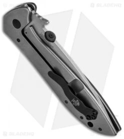 Kershaw Emerson CQC-4KXL Frame Lock Knife (3.9" Stonewash) 6055 -Kershaw kershaw emerson cqc 4kxl 6055 side cm