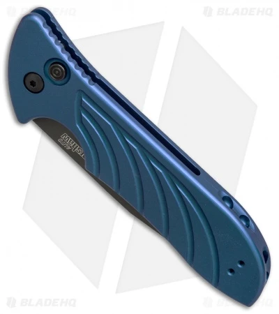 Kershaw Emerson Launch 5 Automatic Knife Blue Aluminum (3.4" Black) 7600BLUBLK 5 Kershaw Emerson Launch 5 Automatic Knife Blue Aluminum (3.4" Black) 7600BLUBLK - Image 3