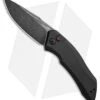 Kershaw Launch 1 Automatic Knife Black Aluminum (3.4" BlackWash) 7100BW