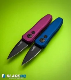 Kershaw Launch 4 CA Legal Automatic Knife Blue (1.9" Black) 7500BLUBLK -Kershaw kershaw launch 4 purple 7500purblk BHQ 37821 blue 7500blublk BHQ 37820 dl