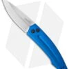 Kershaw Launch 2 Automatic Knife Blue Aluminum (3.4" Stonewash) 7200BLUSW -Kershaw kershaw launch auto 2 sw 7200blusw cm