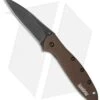 Kershaw Leek Assisted Opening Knife Brown (3" Black) Elmax 1660SWBRN -Kershaw kershaw leek 160bwbrn cm