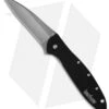 Kershaw Leek Assisted Opening Knife Black (3" Stonewash) 1660SWBLK -Kershaw kershaw leek 1660swblk