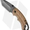 Kershaw Shuffle II Tanto Liner Lock Knife Tan (2.25" BlackWash) 8750TTANBW -Kershaw kershaw shuffle 2 tan 8750ttanbw jm
